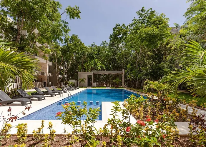 Selvanova Coto8 10min Beach,gyms,pools,wifi 200mb * Playa del Carmen