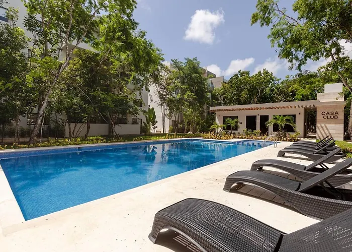 Selvanova Coto8 10min Beach,gyms,pools,wifi 200mb Сasa de vacaciones Playa del Carmen