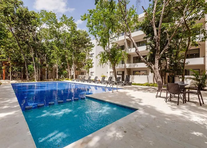 Сasa de vacaciones Selvanova Coto8 10min Beach,gyms,pools,wifi 200mb Playa del Carmen